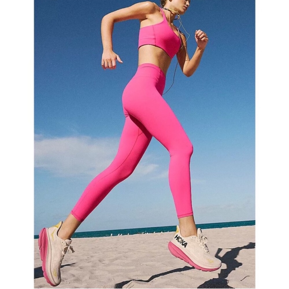 FP Movement by Free People Hot Pink High-Waist Leggings